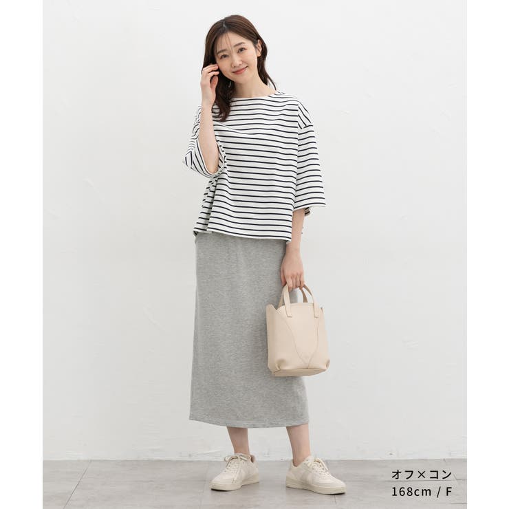 トップス Tシャツ ７分袖Tシャツ | Honeys | 詳細画像3 