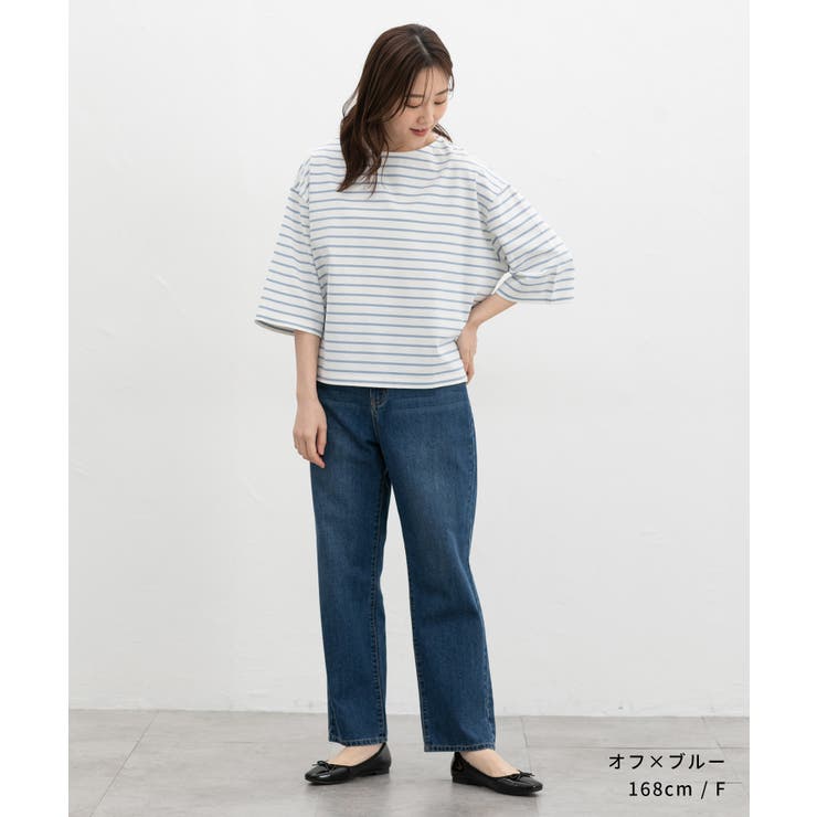 トップス Tシャツ ７分袖Tシャツ | Honeys | 詳細画像5 
