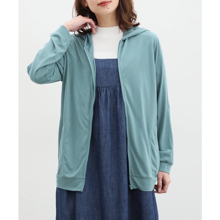 ブルーグリーン | トップス パーカー パーカー | Honeys