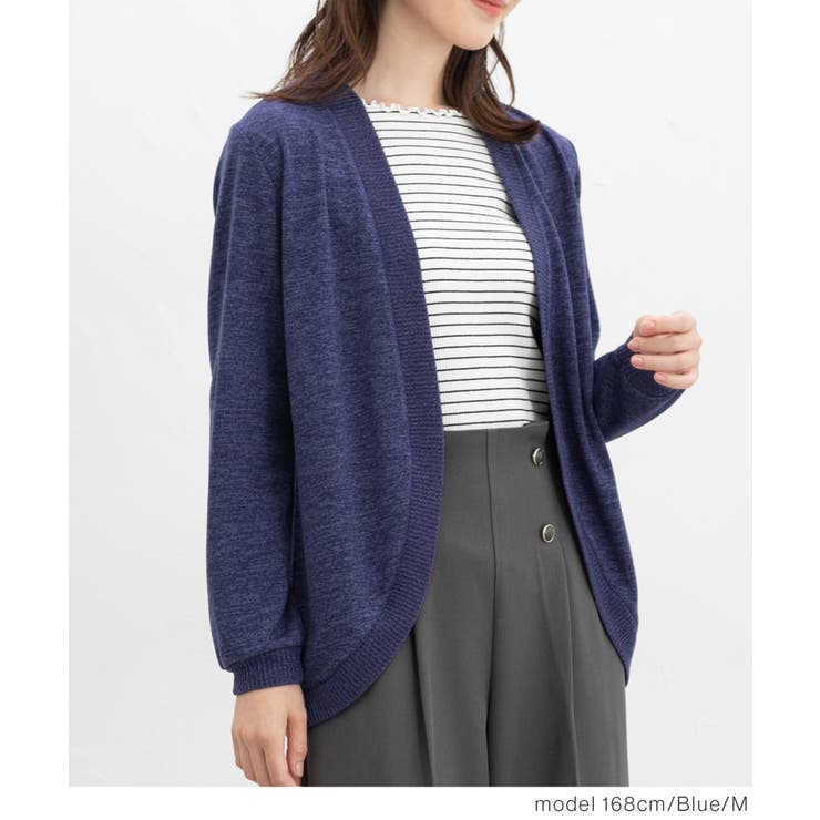 トップス カーディガン 長袖 | Honeys | 詳細画像4 