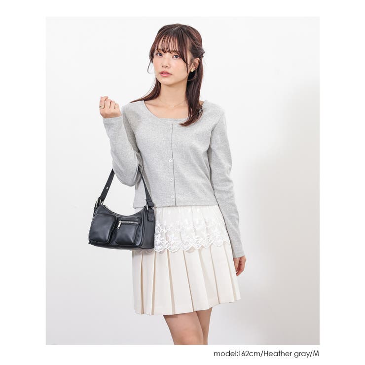 トップス カーディガン 長袖 | Honeys | 詳細画像6 