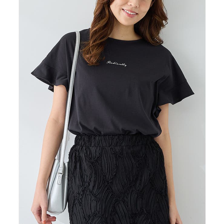 ブラック | トップス Tシャツ 半袖Tシャツ | Honeys
