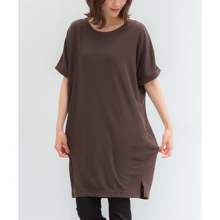 ワンピース 半袖 コクーンシルエット 品番 Hnsw Honeys ハニーズ のレディースファッション通販 Shoplist ショップリスト