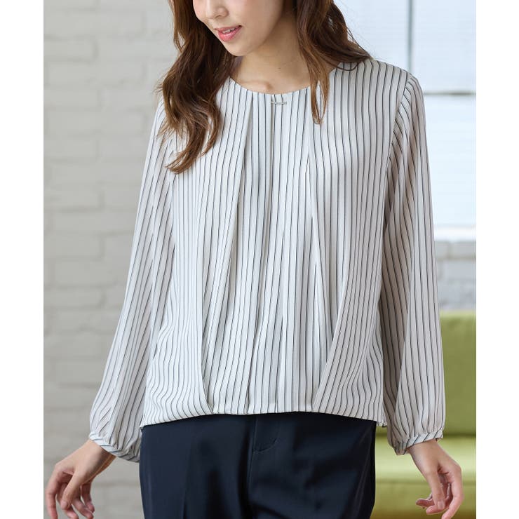 トップス ブラウス 長袖 | Honeys | 詳細画像4 