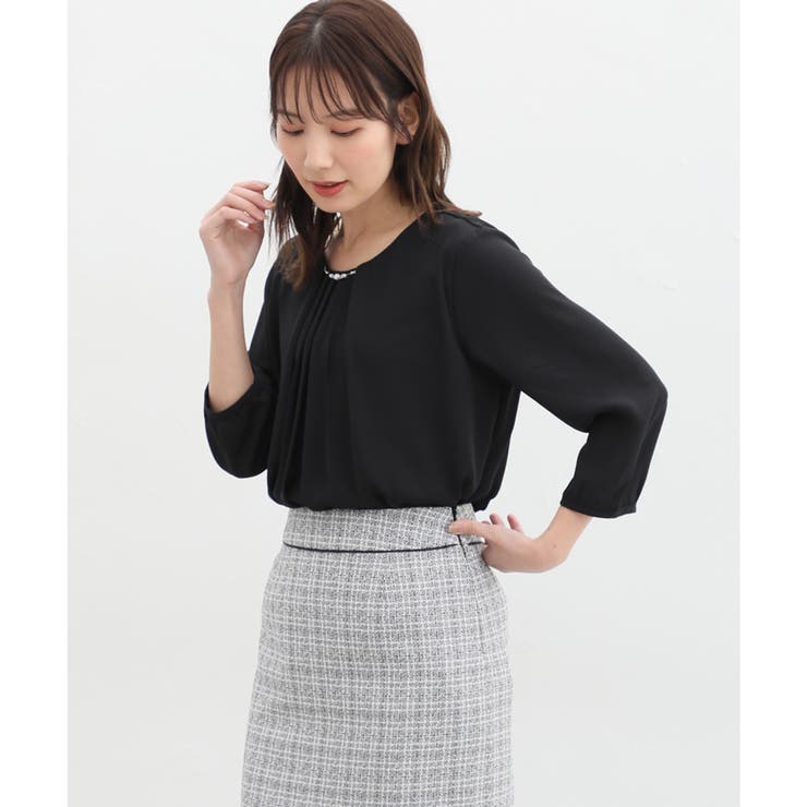 トップス ブラウス オフィス | Honeys | 詳細画像5 