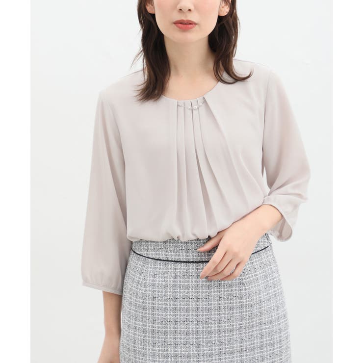 トップス ブラウス オフィス | Honeys | 詳細画像11 