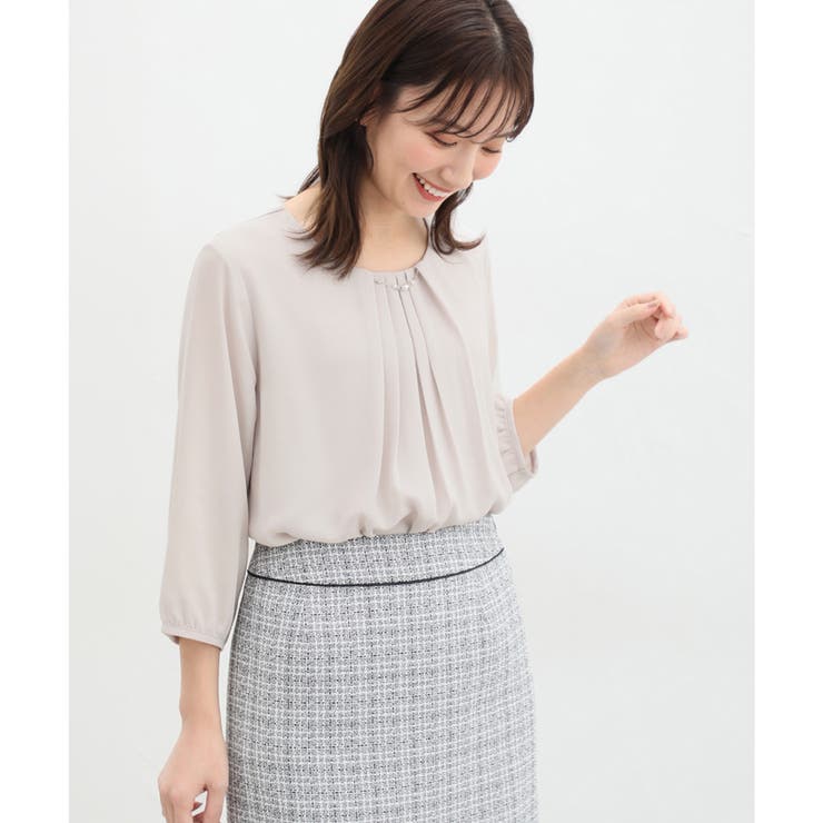 トップス ブラウス オフィス | Honeys | 詳細画像12 