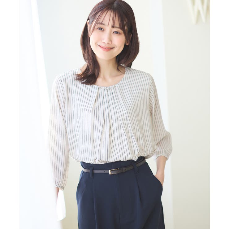 トップス ブラウス オフィス | Honeys | 詳細画像17 