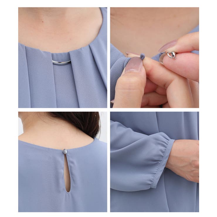 トップス ブラウス 長袖 | Honeys | 詳細画像13 