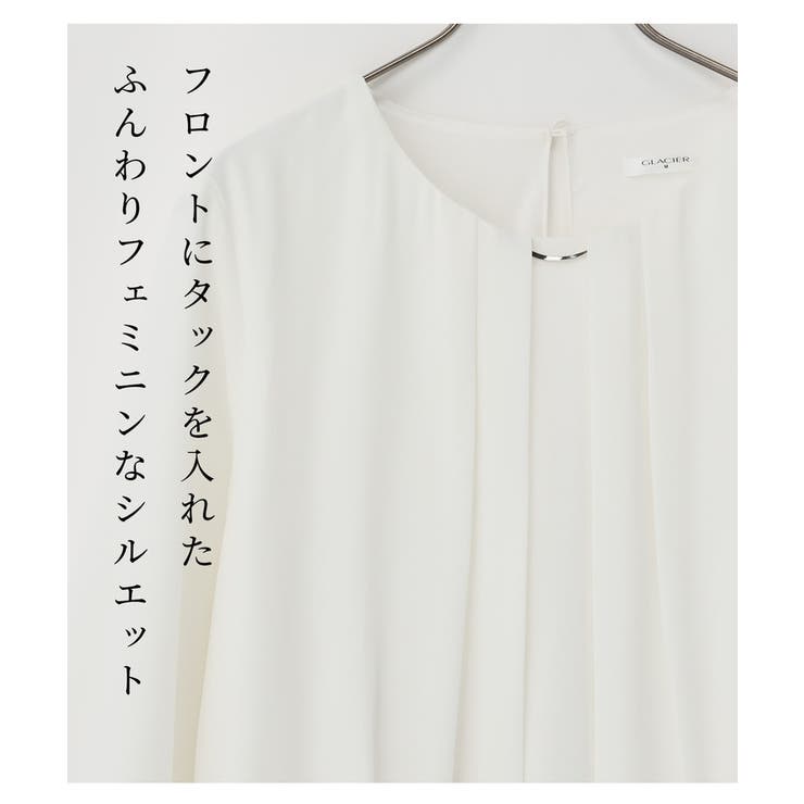 トップス ブラウス 長袖 | Honeys | 詳細画像4 