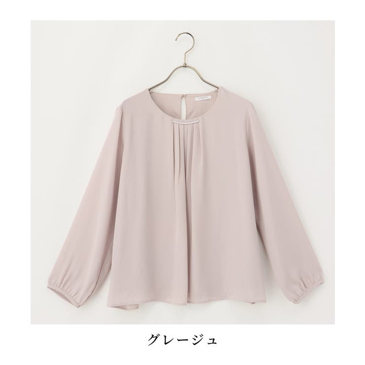 トップス ブラウス 長袖 | Honeys | 詳細画像16 