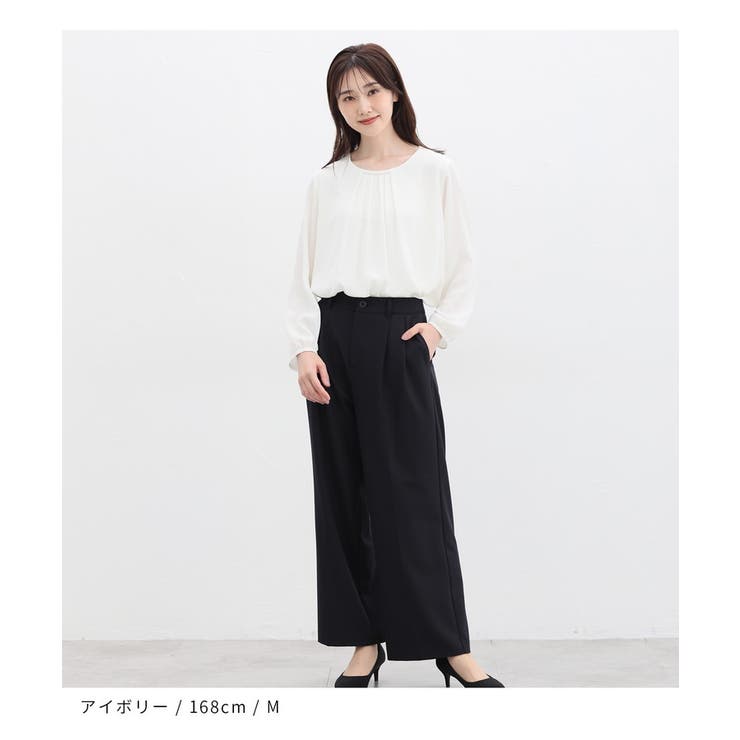 トップス ブラウス 長袖 | Honeys | 詳細画像9 