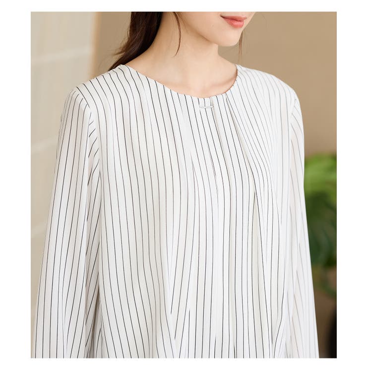 トップス ブラウス 長袖 | Honeys | 詳細画像14 