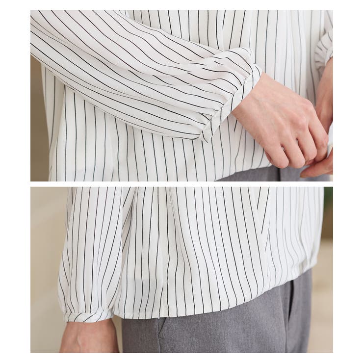 トップス ブラウス 長袖 | Honeys | 詳細画像16 