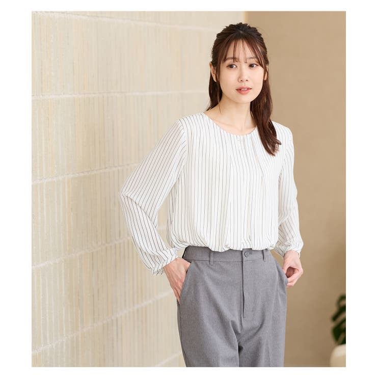 トップス ブラウス 長袖 | Honeys | 詳細画像4 