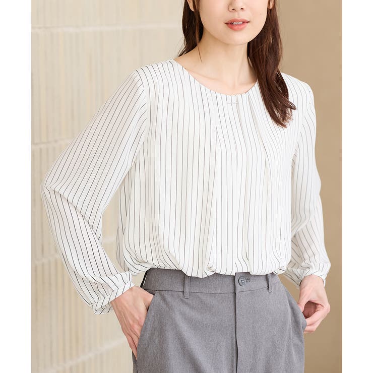 オフ×クロ | トップス ブラウス 長袖 | Honeys