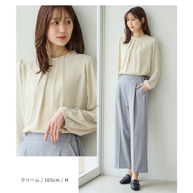 トップス ブラウス 長袖 | Honeys | 詳細画像9 