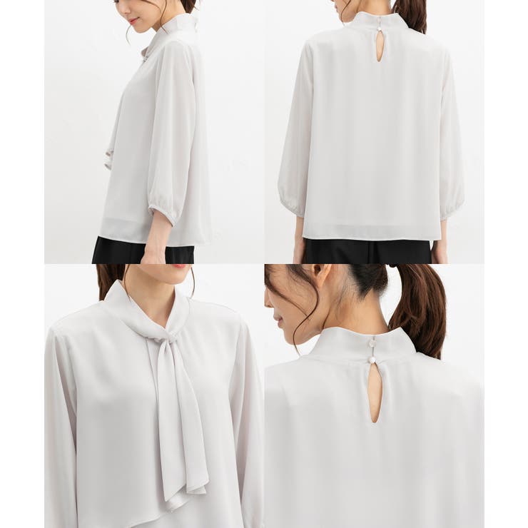 トップス ブラウス 大きいサイズ | Honeys | 詳細画像15 