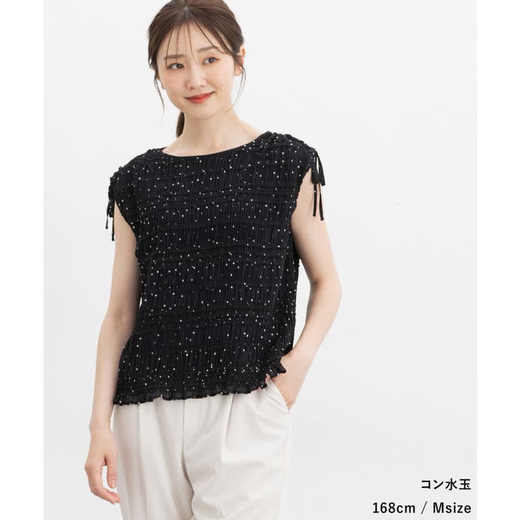 トップス ブラウス ノースリーブ | Honeys | 詳細画像10 
