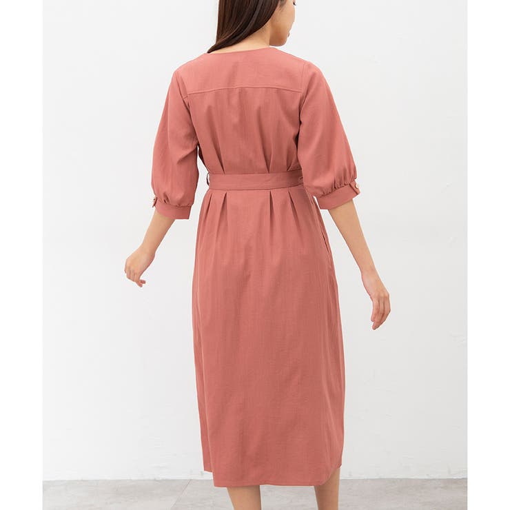 【ハニーズ】ワンピース ロング丈 6分袖 | Honeys | 詳細画像19 