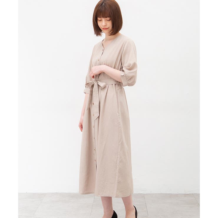 【ハニーズ】ワンピース ロング丈 6分袖 | Honeys | 詳細画像20 