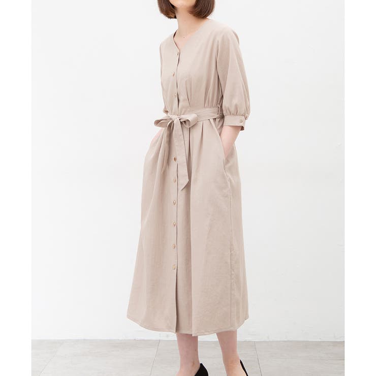 【ハニーズ】ワンピース ロング丈 6分袖 | Honeys | 詳細画像21 