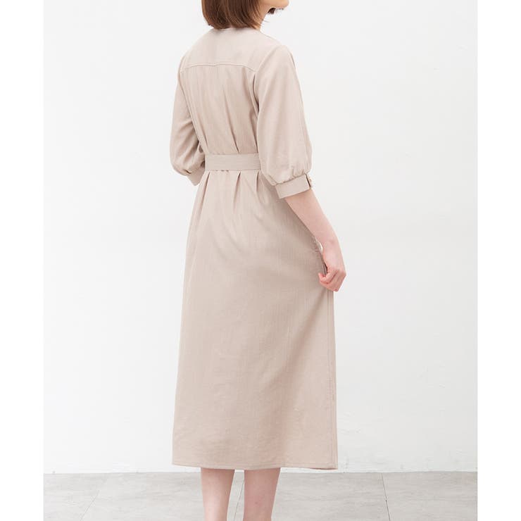 【ハニーズ】ワンピース ロング丈 6分袖 | Honeys | 詳細画像23 