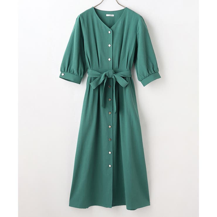 【ハニーズ】ワンピース ロング丈 6分袖 | Honeys | 詳細画像27 