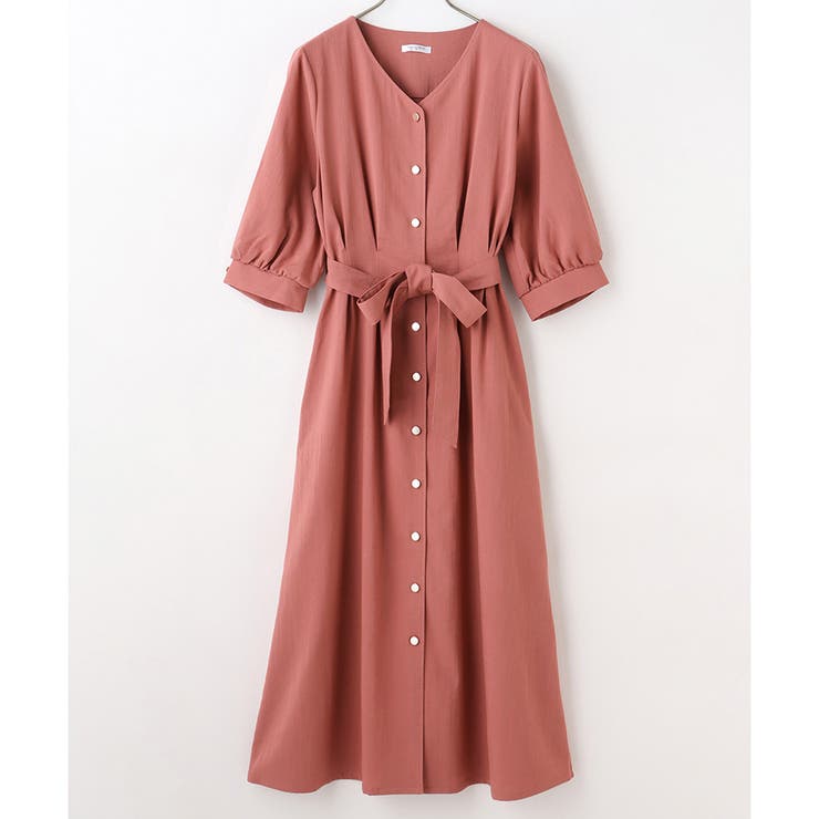 【ハニーズ】ワンピース ロング丈 6分袖 | Honeys | 詳細画像30 