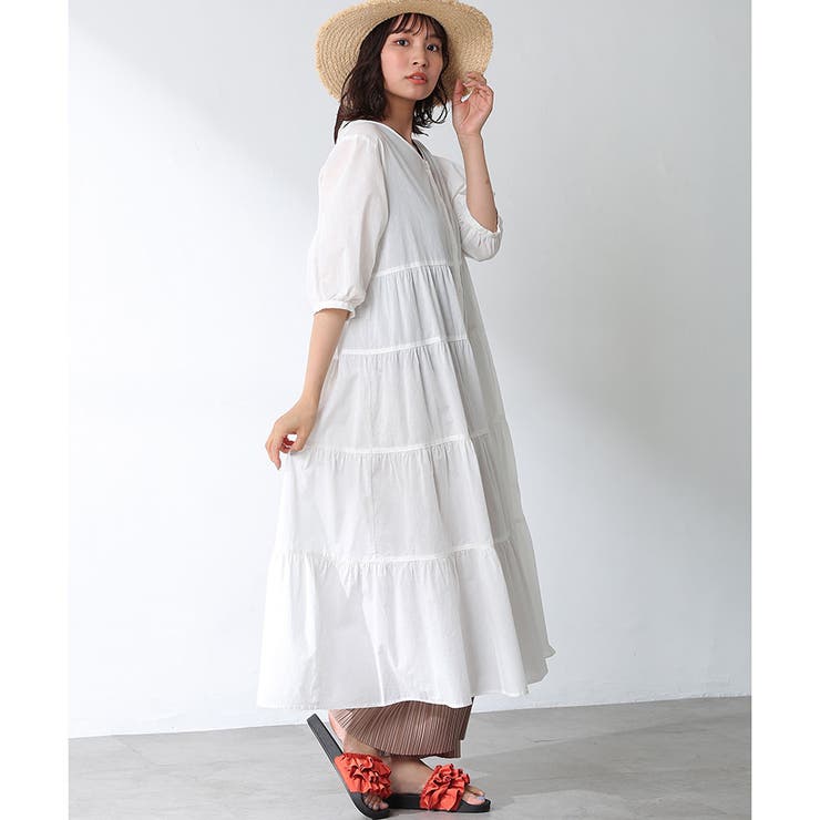 ワンピース ティアード 2way 品番 Hnsw Honeys ハニーズ のレディースファッション通販 Shoplist ショップリスト