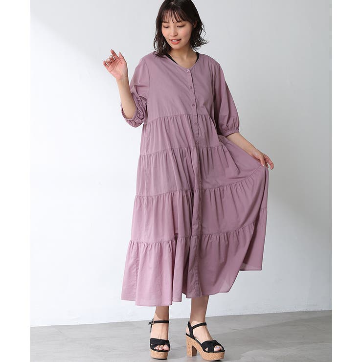 ワンピース ティアード 2way 品番 Hnsw Honeys ハニーズ のレディースファッション通販 Shoplist ショップリスト