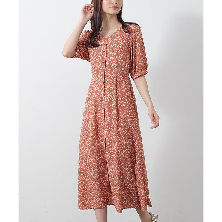 ワンピース 5分袖 Vネック 品番 Hnsw Honeys ハニーズ のレディースファッション通販 Shoplist ショップリスト