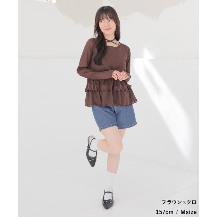 トップス カットソー 長袖 | Honeys | 詳細画像10 