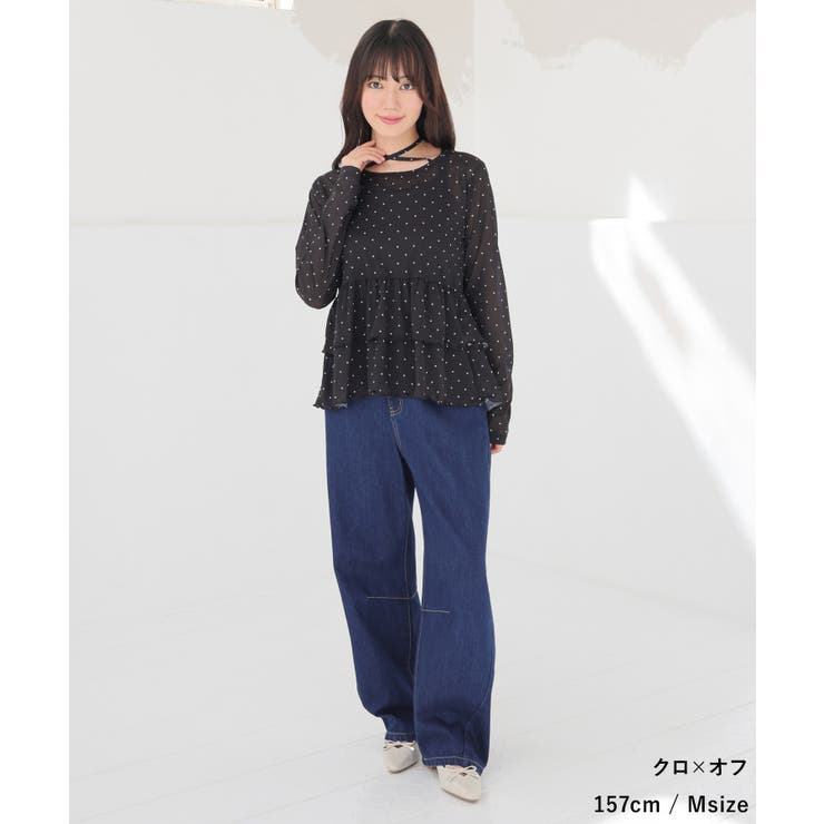 トップス カットソー 長袖 | Honeys | 詳細画像7 