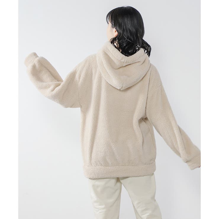 新品 マスターバニー 長袖パーカー ジップアップ 高級 ベージュ Lサイズ（5） 新品 マスターバニー 長袖パーカー ジップアップ 高級 ベージュ L