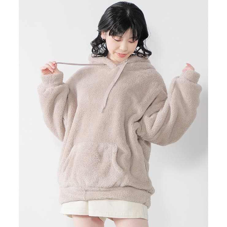 トップス パーカー 長袖[品番：HNSW0004377]｜Honeys（ハニーズ