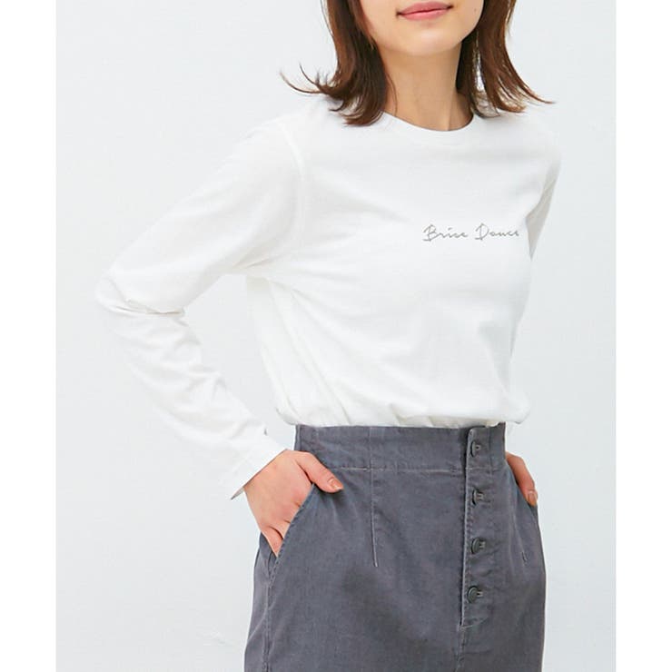 オフ×ベージュ | 【ハニーズ】トップス カットソー 長袖 | Honeys