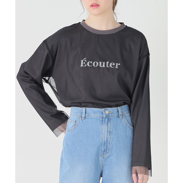 ブラック | トップス Tシャツ カットソー | Honeys