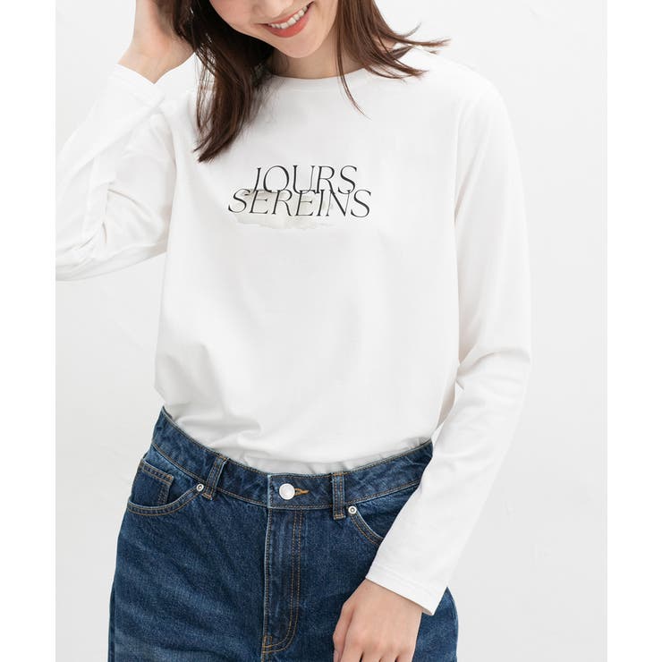 ホワイト | トップス カットソー 長袖 | Honeys