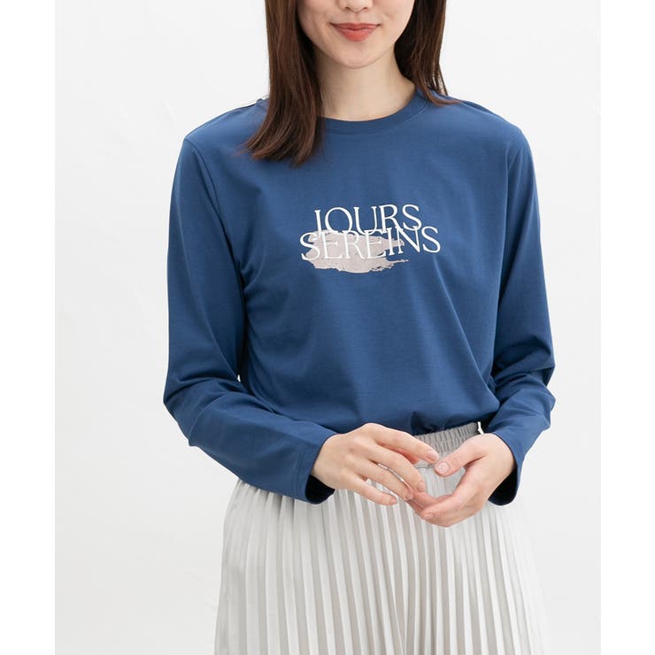 ブルー | トップス カットソー 長袖 | Honeys