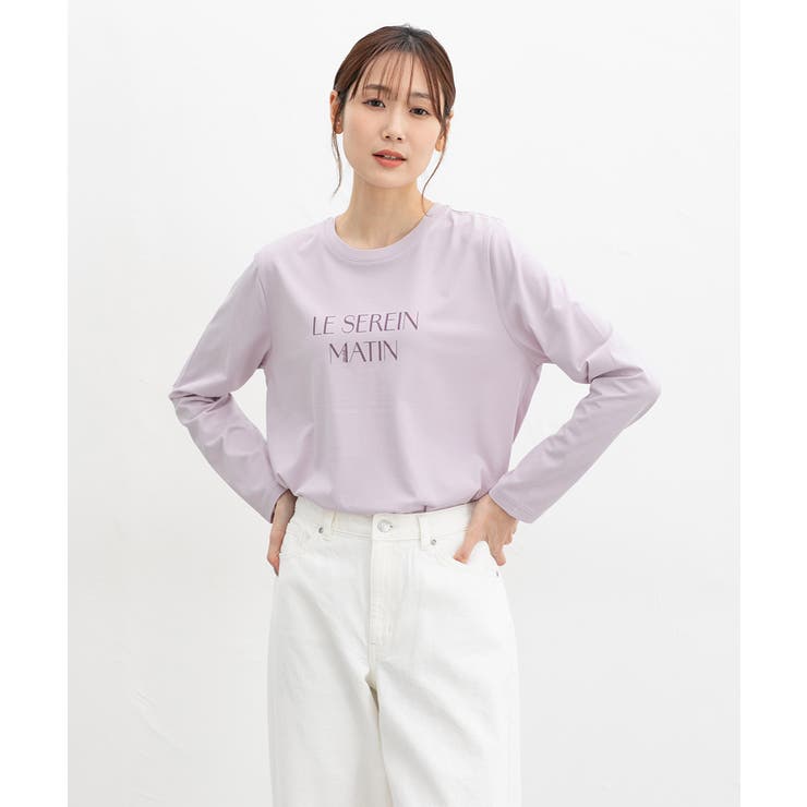 ラベンダー | トップス カットソー 長袖 | Honeys