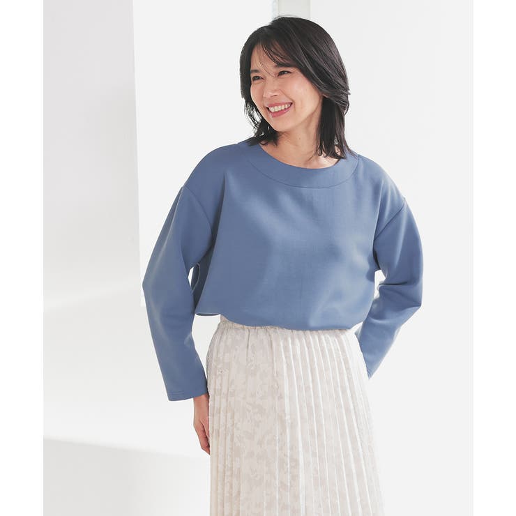 スモーキーブルー | トップス スウェット 長袖 | Honeys