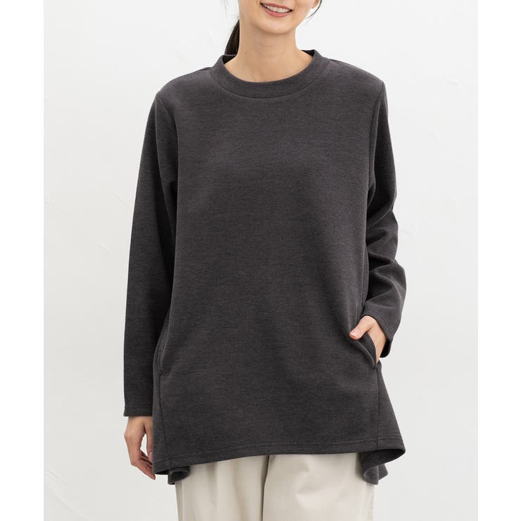 杢チャコール | トップス カットソー 長袖 | Honeys