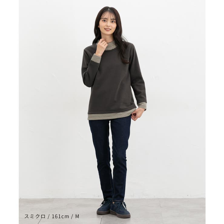 トップス カットソー 長袖 | Honeys | 詳細画像3 