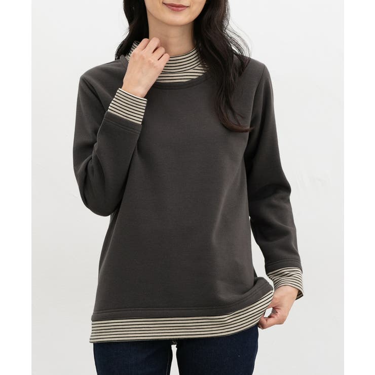 スミクロ | トップス カットソー 長袖 | Honeys