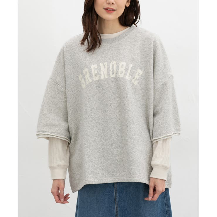 トップス スウェット 裏毛 | Honeys | 詳細画像12 