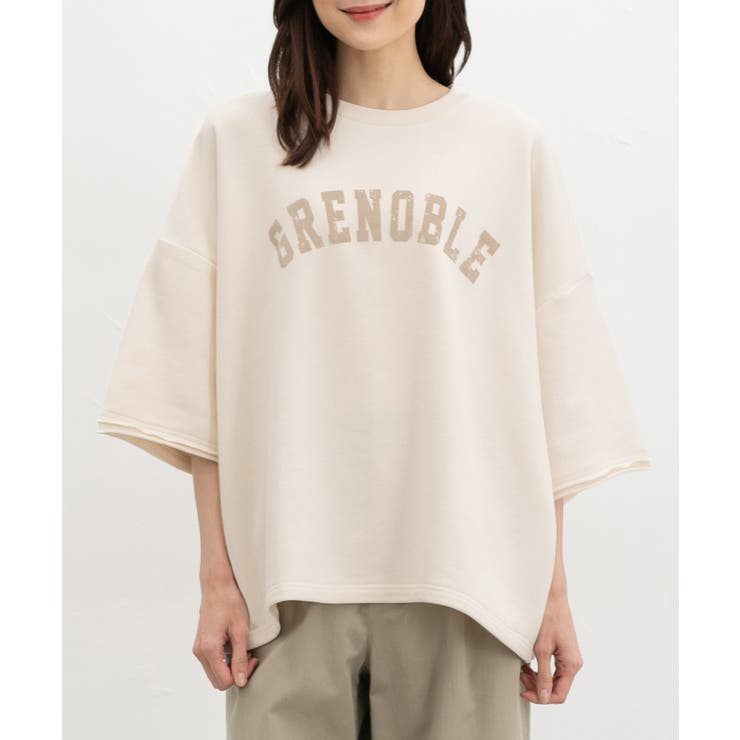 アイボリー | トップス スウェット 裏毛 | Honeys