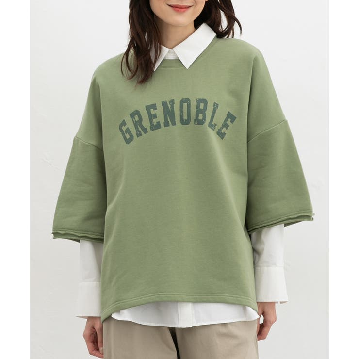 グリーン | トップス スウェット 裏毛 | Honeys