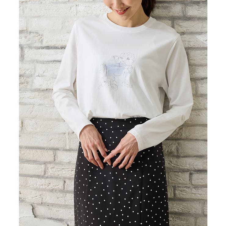 オフ×パープル | トップス Tシャツ ロンＴ | Honeys