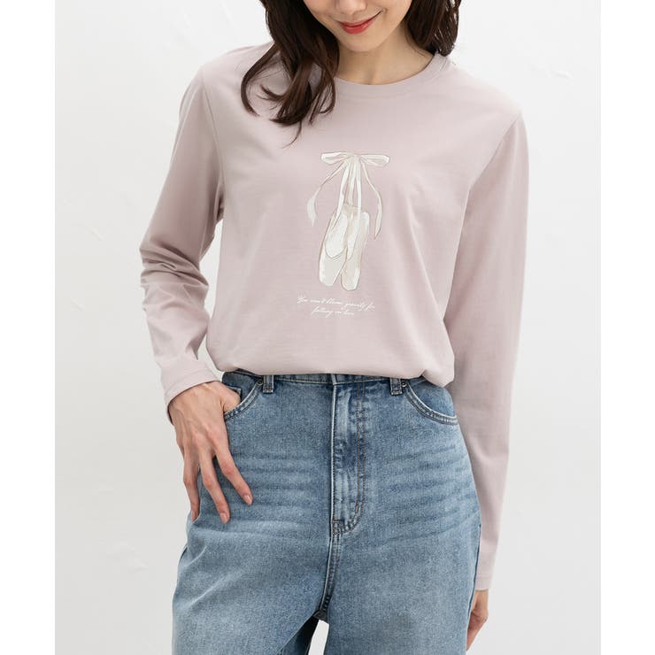 ピンク | トップス Tシャツ ロンＴ | Honeys